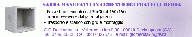 Sarda Manufatti in Cemento1 Sarda Manufatti in Cemento